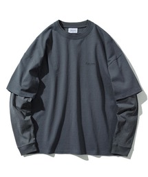 【COVERNAT】LAYERED AUTHENTIC LOGO LONG SLEEVE / カバーナット レイヤード オーセンティック ロゴ ロングスリーブ Tシャツ
