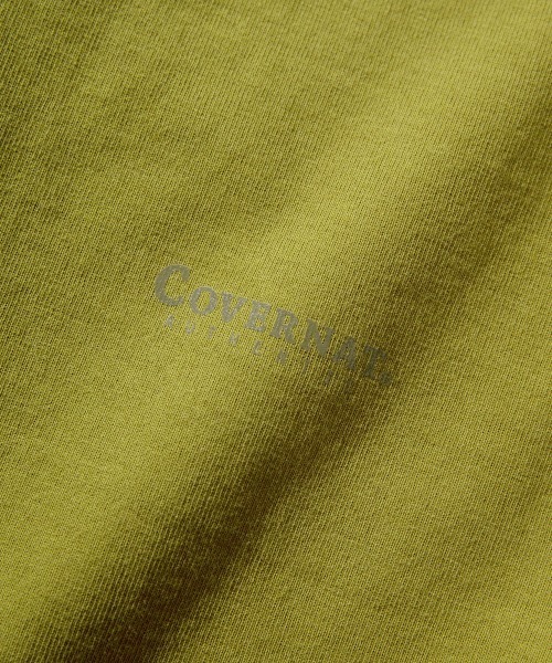 COVERNAT（カバーナット）の「【COVERNAT】LAYERED AUTHENTIC LOGO LONG SLEEVE / カバーナット レイヤード オーセンティック ロゴ ロングスリーブ Tシャツ（Tシャツ/カットソー・メンズ・ブラック/チャコールグレー/ストライプ/グリーン/アイボリー・MEDIUM/SMALL/LARGE）」の20枚目の写真