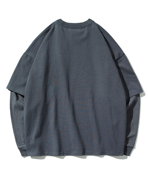 COVERNAT】LAYERED AUTHENTIC LOGO LONG SLEEVE / カバーナット