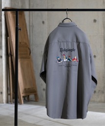 JOHN'S CLOSET（ジョンズクローゼット）の「【12】オーバーシルエット　レギュラーカラー刺繍シャツ（シャツ/ブラウス・メンズ）」