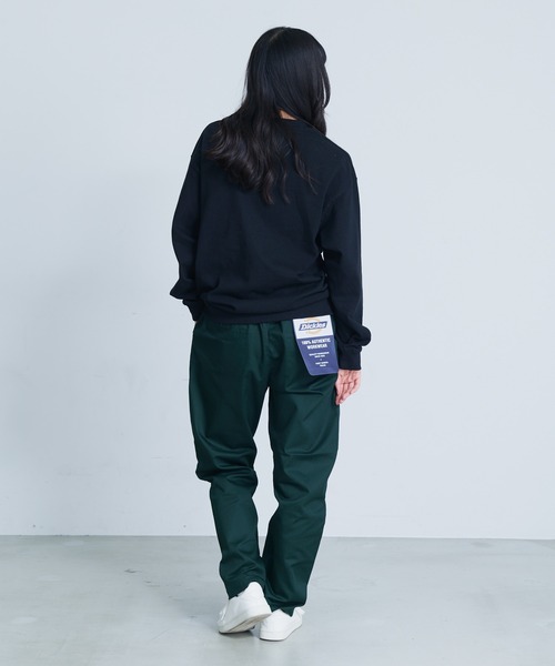 Dickies（ディッキーズ）の「【DICKIES/ディッキーズ】ツイルイージーパンツ　０４１０－７７１１ ビッグシルエット　ジョガーパンツ　　テーパードシルエット　ウエストゴム仕様　タック入り（その他パンツ・メンズ・チャコールグレー/ブラック/ベージュ/カーキ/スミクロ/ダークベージュ/グレー/グリーン/オリーブ・MEDIUM/LARGE/X-LARGE）」の13枚目の写真