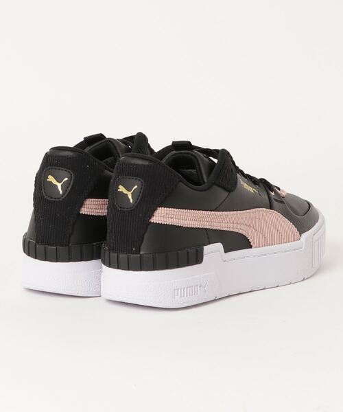 PUMA（プーマ）の「PUMA/プーマ スニーカー CALI スポーツコーデュロイ 374111（スニーカー・レディース・ホワイト/ブラック・24.0cm/25.0cm/23.0cm/23.5cm/24.5cm/22.5cm）」の3枚目の写真