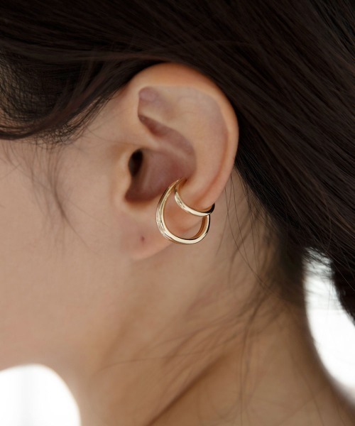 colleca la（コレカラ）の「2連イヤーカフ（イヤーカフ・レディース・シルバー/ゴールド・ﾌﾘ-）」の8枚目の写真