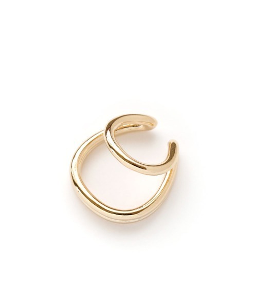 colleca la（コレカラ）の「2連イヤーカフ（イヤーカフ・レディース・シルバー/ゴールド・ﾌﾘ-）」の5枚目の写真