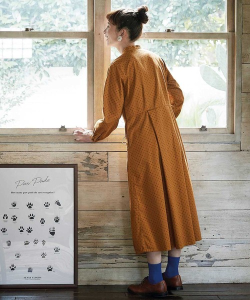 サニークラウズ 肉球玉ワンピース レディース ワンピース Sunny ワンピース Sunny Clouds サニークラウズ のファッション