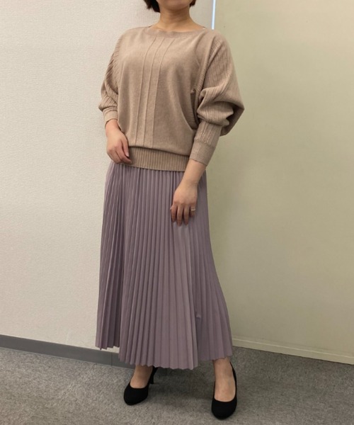 INTERPLANET（インタープラネット）の「リバーシブル配色タフタスカート（スカート・レディース・パープル/サックスブルー/オレンジ・FREE）」の21枚目の写真