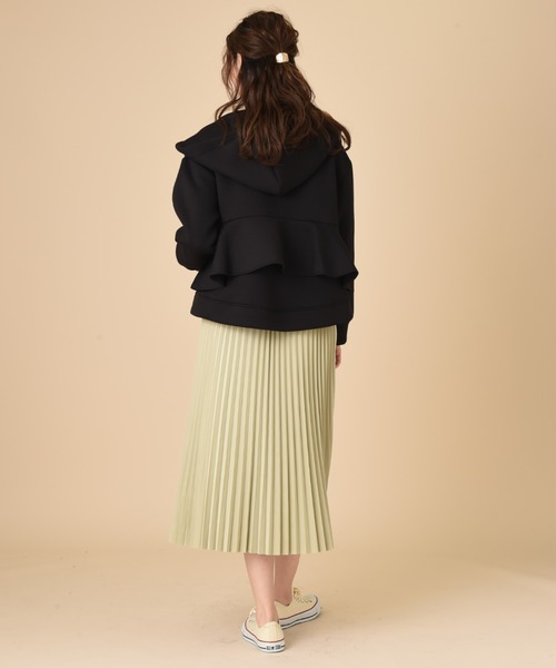 INTERPLANET（インタープラネット）の「リバーシブル配色タフタスカート（スカート・レディース・パープル/サックスブルー/オレンジ・FREE）」の20枚目の写真