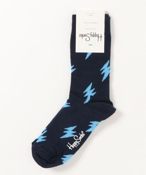 Happy Socks(ハッピーソックス)の「HAPPY SOCKS/キャッチーデザインソックス(ソックス/靴下・レディース・ブラック系その他3/ブルー系その他6/ブラック系その他6/ブルー系その他4/グレー/ホワイト系その他2/ブルー系その他3/ダークグリーン・SMALL/MEDIUM)」の8枚目の写真