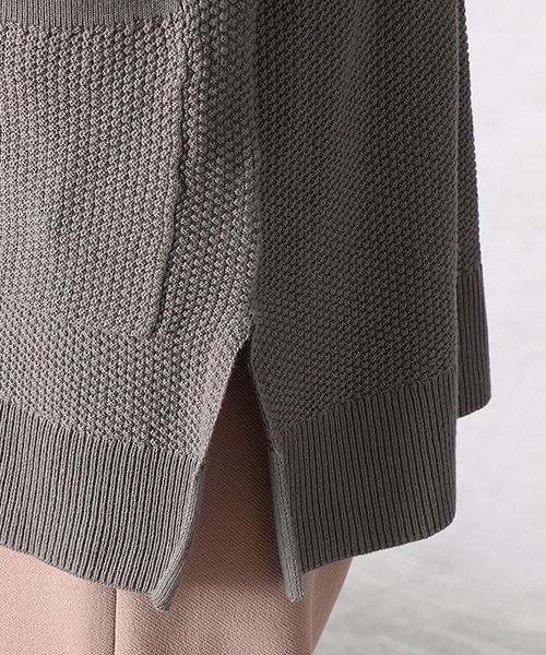 Comme　Ca　Mature（コムサマチュア）の「クルーネック カーディガン（カーディガン/ボレロ・レディース・ライトグレー/ブラック/ブラウン・FREE）」の13枚目の写真