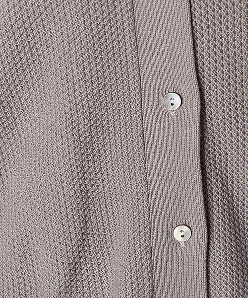 Comme　Ca　Mature（コムサマチュア）の「クルーネック カーディガン（カーディガン/ボレロ・レディース・ライトグレー/ブラック/ブラウン・FREE）」の14枚目の写真