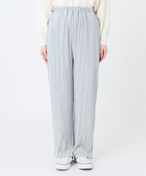 Simplicite（サンプリシテ）の「マイクロプリーツイージーパンツ◆（その他パンツ・レディース・ベージュ/イエロー/グレー系その他・FREE）」の14枚目の写真