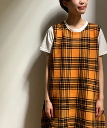 Plantation（プランテーション）の「YOORYUUチェック/ワンピース 