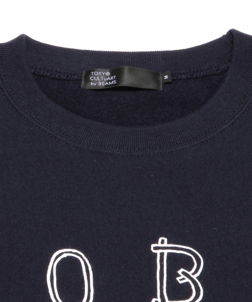TOKYO CULTUART by BEAMS(トウキョウカルチャートバイビームス)の「かせきさいだぁ / SOBASTATE SWEAT SHIRT(スウェット・メンズ・グレー/ネイビー・SMALL/LARGE/X-LARGE/MEDIUM)」の10枚目の写真