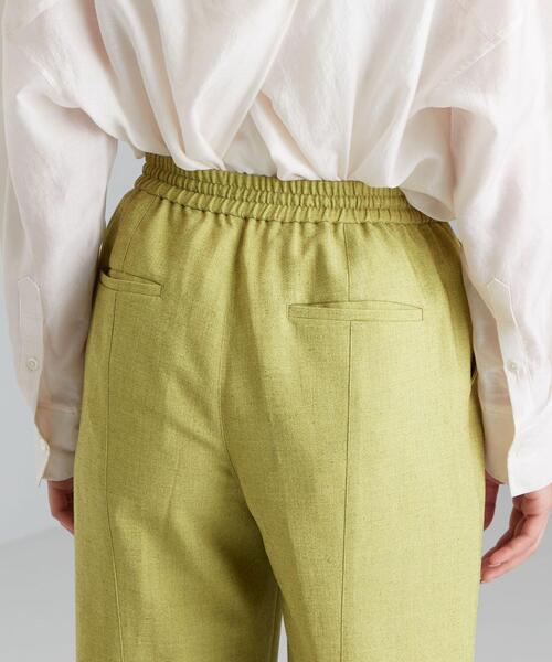 green label relaxing（グリーンレーベルリラクシング）の「◆FM スラブ オックス フレア パンツ（その他パンツ・レディース・ナチュラル/ブラウン/イエロー・34/38/36/40）」の21枚目の写真