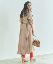 titivate | ﾊﾞｯｸﾌﾟﾘｰﾂﾗｲﾄﾄﾚﾝﾁｺｰﾄ(トレンチコート)