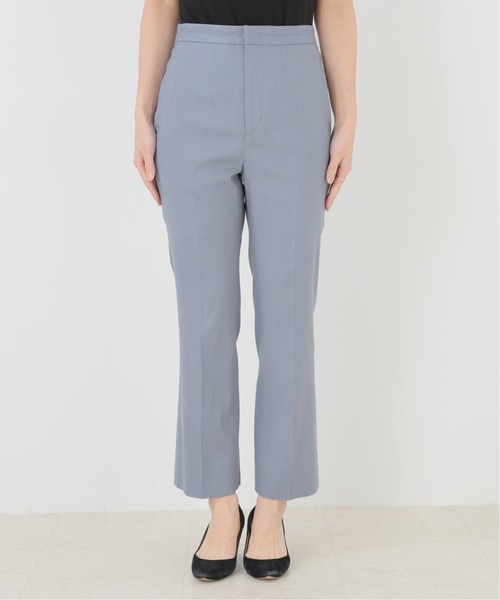 SLOBE IENA（スローブイエナ）の「麻ストレッチ ストレートパンツ【手洗い可能】◆（その他パンツ・レディース・チャコールグレー/サックスブルー/ピンク/アイボリー・40/38/36）」の11枚目の写真