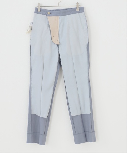 SLOBE IENA（スローブイエナ）の「麻ストレッチ ストレートパンツ【手洗い可能】◆（その他パンツ・レディース・チャコールグレー/サックスブルー/ピンク/アイボリー・40/38/36）」の17枚目の写真