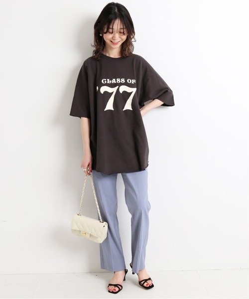 SLOBE IENA（スローブイエナ）の「麻ストレッチ ストレート