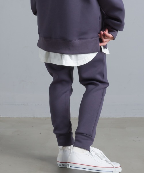 OMNES Another Edition（オムネス アナザーエディション）の「キッズ ストレッチダンボールニット イージーパンツ（その他パンツ・キッズ・ブルー/ホワイト系その他/チャコール・130/100/120/140/110）」の18枚目の写真