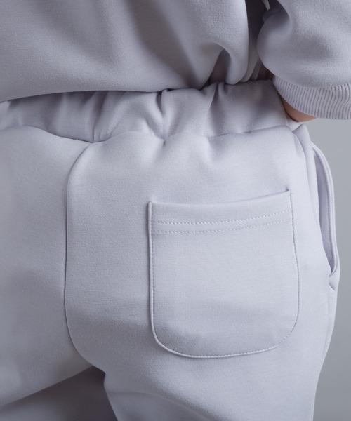 OMNES Another Edition（オムネス アナザーエディション）の「キッズ ストレッチダンボールニット イージーパンツ（その他パンツ・キッズ・ブルー/ホワイト系その他/チャコール・130/100/120/140/110）」の14枚目の写真