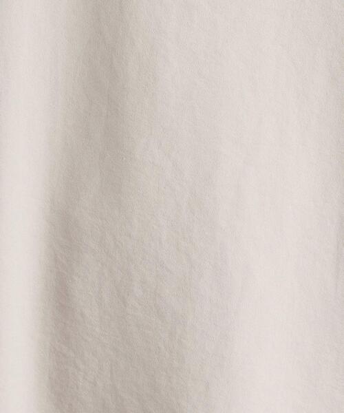 green label relaxing（グリーンレーベルリラクシング）の「FFC スクエア スリーブ とろみ ブラウス（シャツ/ブラウス・レディース・ライム/ダークグレー/ナチュラル・FREE）」の14枚目の写真