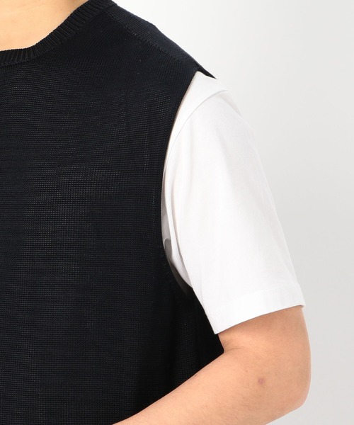 THIBAULT VAN DER STRAETE（ティボー・ヴァン・ダル・ストラット）の「【THIBAULT VAN DER STRAETE】ニットベスト MEN（ベスト・メンズ・ブラック/ベージュ/グレイッシュベージュ・LARGE/MEDIUM）」の12枚目の写真