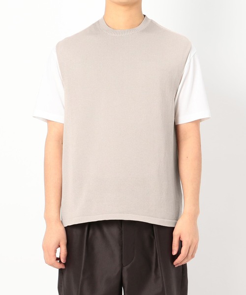 THIBAULT VAN DER STRAETE（ティボー・ヴァン・ダル・ストラット）の「【THIBAULT VAN DER STRAETE】ニットベスト MEN（ベスト・メンズ・ブラック/ベージュ/グレイッシュベージュ・LARGE/MEDIUM）」の18枚目の写真