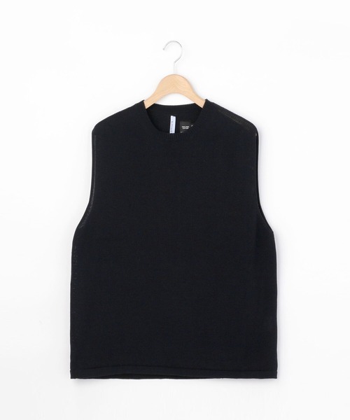 THIBAULT VAN DER STRAETE（ティボー・ヴァン・ダル・ストラット）の「【THIBAULT VAN DER STRAETE】ニットベスト MEN（ベスト・メンズ・ブラック/ベージュ/グレイッシュベージュ・LARGE/MEDIUM）」の20枚目の写真