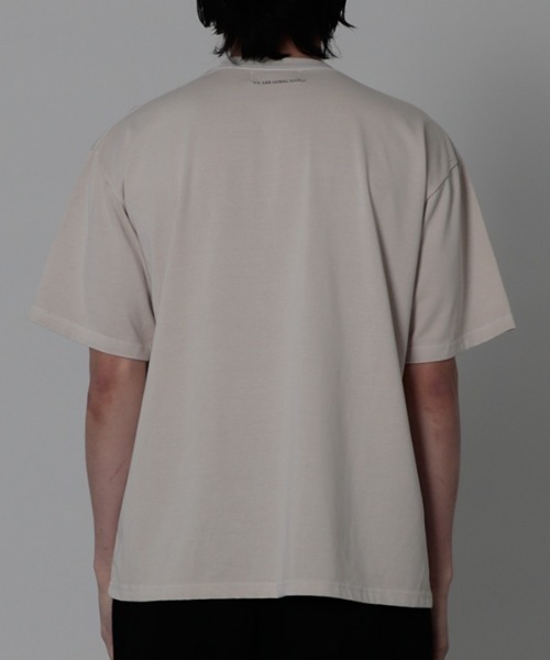 FLAVORISM(フレーバリズム)の「【FLAVORISM 】ビートニック ビンテージピグメントティーシャツ(Tシャツ/カットソー・メンズ・ライトベージュ/ライトグレー/チャコール・MEDIUM/LARGE/X-LARGE)」の19枚目の写真