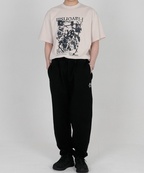 FLAVORISM(フレーバリズム)の「【FLAVORISM 】ビートニック ビンテージピグメントティーシャツ(Tシャツ/カットソー・メンズ・ライトベージュ/ライトグレー/チャコール・MEDIUM/LARGE/X-LARGE)」の18枚目の写真