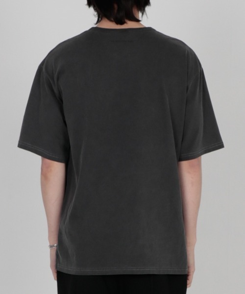 FLAVORISM(フレーバリズム)の「【FLAVORISM 】ビートニック ビンテージピグメントティーシャツ(Tシャツ/カットソー・メンズ・ライトベージュ/ライトグレー/チャコール・MEDIUM/LARGE/X-LARGE)」の13枚目の写真