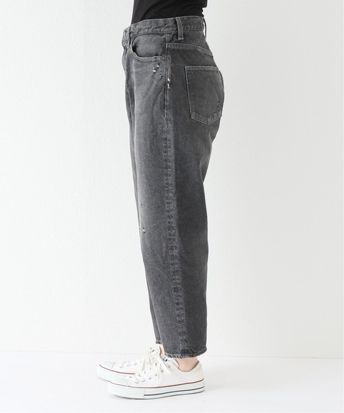 JOURNAL STANDARD LUXE（ジャーナルスタンダード　ラックス）の「リュウカBKデニムルーズテーパー8ブタケ4PK（デニムパンツ・レディース・ブラック・SMALL/MEDIUM/LARGE）」の3枚目の写真