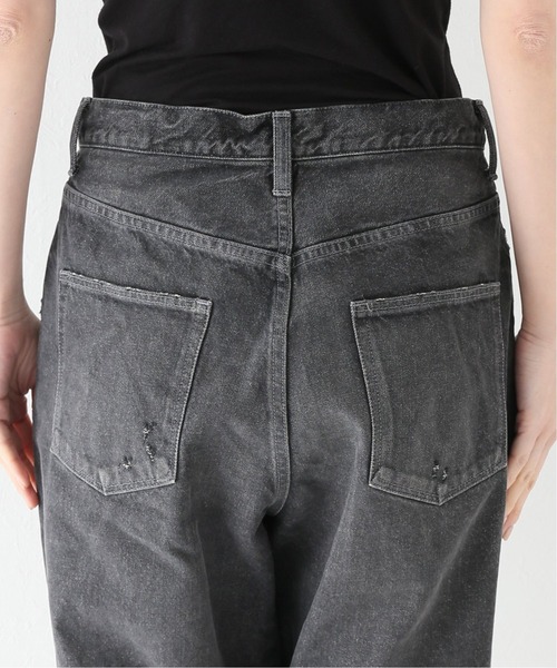 JOURNAL STANDARD LUXE（ジャーナルスタンダード　ラックス）の「リュウカBKデニムルーズテーパー8ブタケ4PK（デニムパンツ・レディース・ブラック・SMALL/MEDIUM/LARGE）」の6枚目の写真