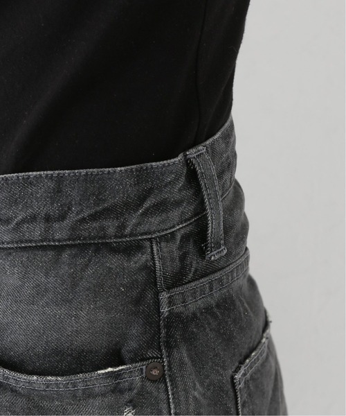 JOURNAL STANDARD LUXE（ジャーナルスタンダード　ラックス）の「リュウカBKデニムルーズテーパー8ブタケ4PK（デニムパンツ・レディース・ブラック・SMALL/MEDIUM/LARGE）」の10枚目の写真