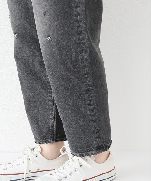 JOURNAL STANDARD LUXE（ジャーナルスタンダード　ラックス）の「リュウカBKデニムルーズテーパー8ブタケ4PK（デニムパンツ・レディース・ブラック・SMALL/MEDIUM/LARGE）」の13枚目の写真