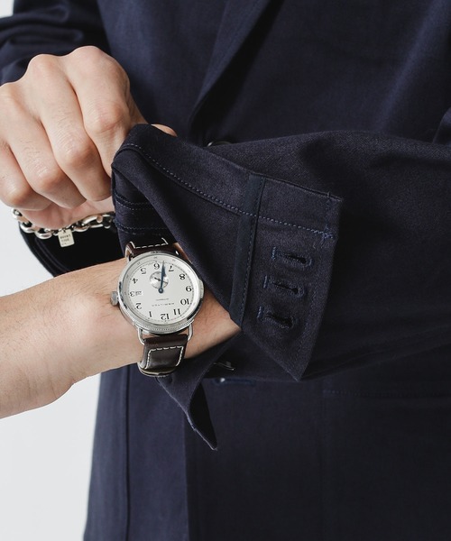 NANO universe（ナノユニバース）の「《WEB限定》ストレッチツイル2Bジャケット（テーラードジャケット・メンズ・ブラック/ベージュ/ネイビー・マルチサイズ）」の4枚目の写真