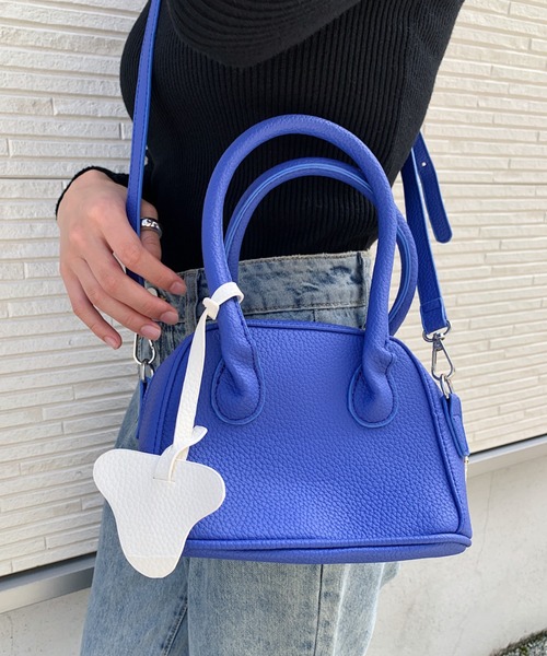 CLEA（クレア）の「2WAYラウンドボストンバッグ（ボストンバッグ・レディース・ブラック/イエロー/ブルー・FREE）」の21枚目の写真