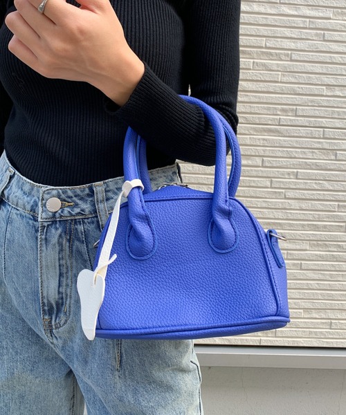 CLEA（クレア）の「2WAYラウンドボストンバッグ（ボストンバッグ・レディース・ブラック/イエロー/ブルー・FREE）」の17枚目の写真