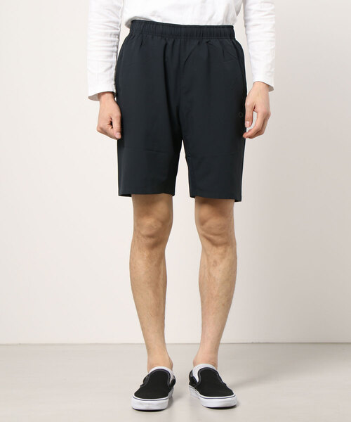 OAKLEY(オークリー)の「オークリー ENHANCE MOBILITY SHORTS 9INCH 2.0(その他パンツ・メンズ・ブラック/ブラック×ブラック/ネイビー・LL/S/3L/M/L)」の1枚目の写真
