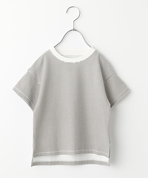 GLOBAL WORK（グローバルワーク）の「【キッズ】シャーベッTEEボーダー/940133（Tシャツ/カットソー・キッズ・ブラック/アイボリー/グレー・100cm/120cm/110cm/140cm/130cm/150cm/160cm）」の10枚目の写真