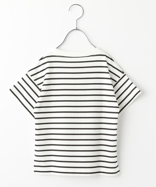 GLOBAL WORK（グローバルワーク）の「【キッズ】シャーベッTEEボーダー/940133（Tシャツ/カットソー・キッズ・ブラック/アイボリー/グレー・100cm/120cm/110cm/140cm/130cm/150cm/160cm）」の11枚目の写真