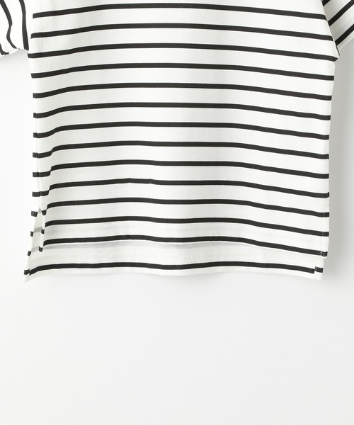 GLOBAL WORK（グローバルワーク）の「【キッズ】シャーベッTEEボーダー/940133（Tシャツ/カットソー・キッズ・ブラック/アイボリー/グレー・100cm/120cm/110cm/140cm/130cm/150cm/160cm）」の15枚目の写真