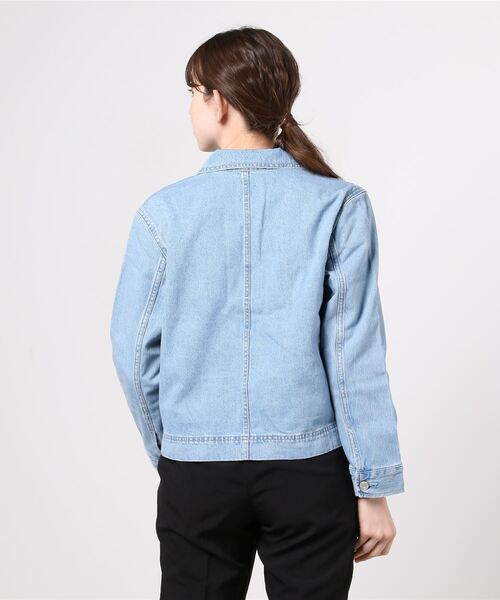 デニム クロップド ユーティリティ ジャケット ユニクロ公式 | デニム