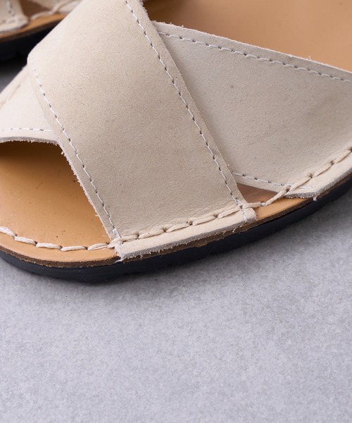 PUAL CE CIN（ピュアルセシン）の「【Germinale/ジェルミナ－レ】CROSS　STRAP　SANDAL：サンダル（サンダル・レディース・ベージュ/ブラウン系その他・LARGE/MEDIUM）」の12枚目の写真