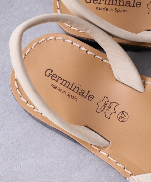 PUAL CE CIN（ピュアルセシン）の「【Germinale/ジェルミナ－レ】CROSS　STRAP　SANDAL：サンダル（サンダル・レディース・ベージュ/ブラウン系その他・LARGE/MEDIUM）」の14枚目の写真