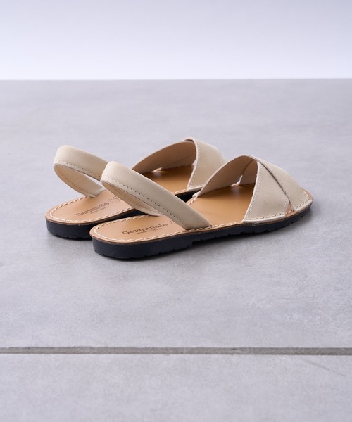 PUAL CE CIN（ピュアルセシン）の「【Germinale/ジェルミナ－レ】CROSS　STRAP　SANDAL：サンダル（サンダル・レディース・ベージュ/ブラウン系その他・LARGE/MEDIUM）」の11枚目の写真
