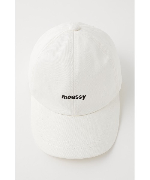 MOUSSY（マウジー）の「MOUSSY キャップ（キャップ・レディース・ホワイト/ブラック/ベージュ・FREE）」の2枚目の写真