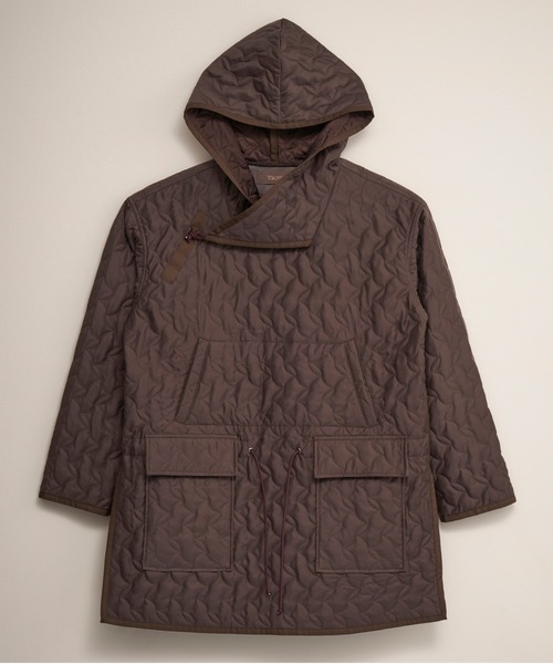 And A(アンドエー)の「TROVE トローブ / JARVI ANORAK ジャルビ キルティングアノラックパーカー フーディー / 65BLS03(その他アウター・メンズ・アッシュブラウン/グレー・1/2/3)」の3枚目の写真