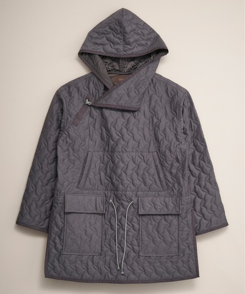 And A(アンドエー)の「TROVE トローブ / JARVI ANORAK ジャルビ キルティングアノラックパーカー フーディー / 65BLS03(その他アウター・メンズ・アッシュブラウン/グレー・1/2/3)」の8枚目の写真