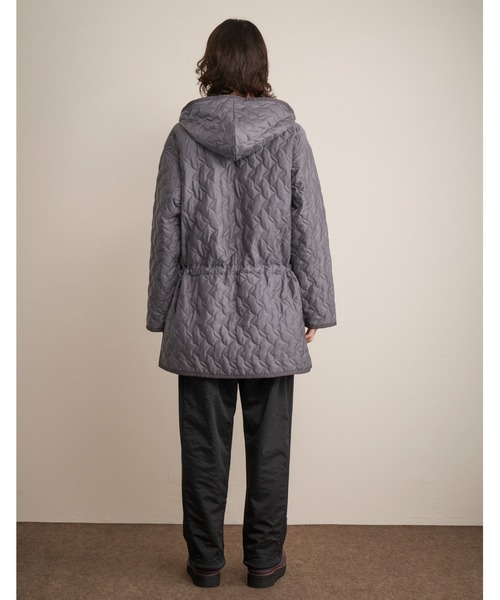 And A(アンドエー)の「TROVE トローブ / JARVI ANORAK ジャルビ キルティングアノラックパーカー フーディー / 65BLS03(その他アウター・メンズ・アッシュブラウン/グレー・1/2/3)」の11枚目の写真